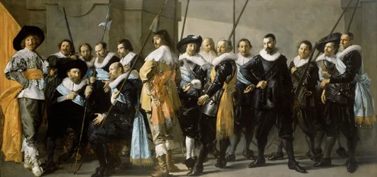 Schützenkompanie des Bezirks XI unter dem Kommando von Hauptmann Reynier Reael, bekannt als „Die magere Kompanie“, 1637
