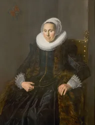 Porträt von Cornelia Claesdr. Vooght (?-?)