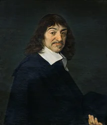 Porträt von René Descartes (1596-1650) ca. 1649
