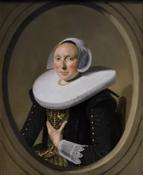 Porträt einer Frau (Marie Larp ?)