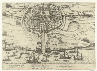 Belagerung von Middelburg, 1574