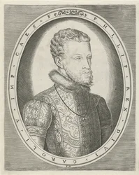 Porträt von Karl V. von Habsburg oder Philipp II. von Spanien