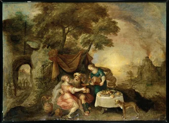 Lot und seine Töchter