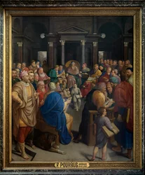 Zentraltafel des Triptychons 