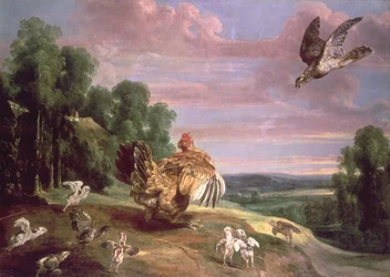 Der Falke und die Henne
