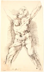 Gekreuzigter St. Andreas