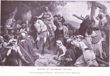 Rückkehr der siegreichen Teutonen