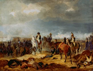 Napoleon auf dem Schlachtfeld