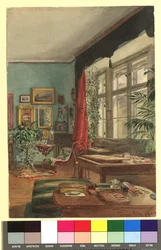 Atelier des Malers Franz Alt in der Skodagasse 11