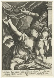 Venus und Amor mit Pan