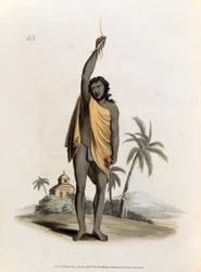 Hindu-Priester, veröffentlicht von Edward Orme, 1804