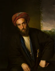 Sitzender Armenier