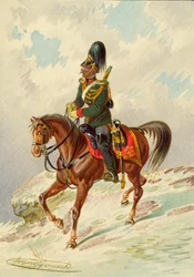Soldat zu Pferd