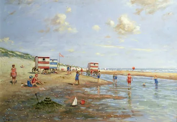 Strandszene