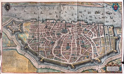 Antwerpen, Belgien (Gravur)