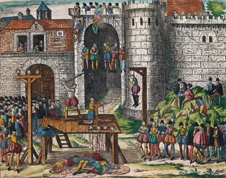 Hinrichtung der Amboise-Verschwörer, 25. März