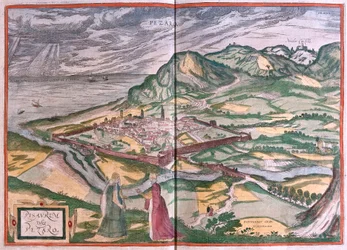 Pesaro, Italien (Gravur)