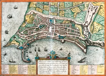 Plan von Ancona, Italien