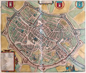 Tournai, Belgien (Gravur)