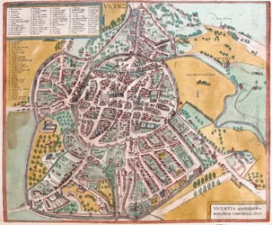 Vicenza, Italien (Stich)