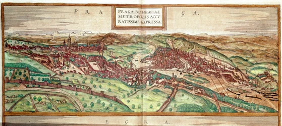 Ansicht von Prag (Gravur)