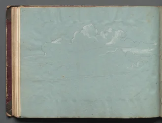 Album mit Ansichten von Rom und Umgebung, Landschaftsstudien, Seite 36b: Wolkenstudie