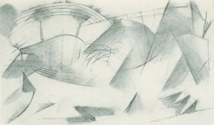 Franz Marc - Skizzenbuch aus dem Felde - Blatt 33