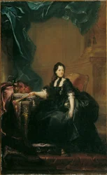 Kaiserin Maria Theresia in Witwentracht