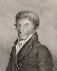Porträt des Komponisten Antonio Salieri 1750-1825, ca. 1835