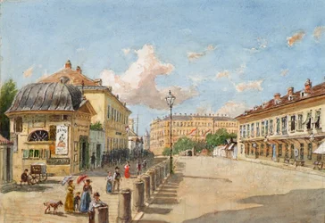 Die Mariahilfer Linie in Wien