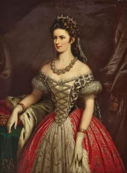 Porträt von Elisabeth von Bayern
