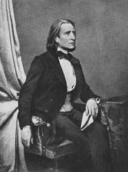 Franz Liszt, ca. 1860
