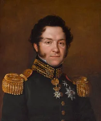 Porträt von Jean-Noé-Godefroy de Polier-Vernand 1782-1833, 1823