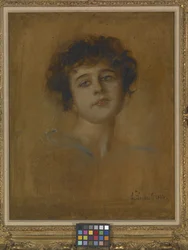 Porträt einer jungen Frau