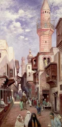 Eine arabische Straßenszene