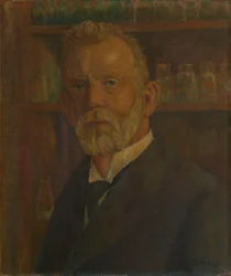Porträt von Paul Ehrlich, 1854-1915, ca. 1920