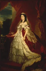 Prinzessin Augusta von Sachsen-Weimar-Eisenach 1811-1890, Königin von Preußen, ca. 1859