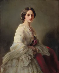 Porträt der Gräfin Elena Ivanovna Orlova-Denisova, geb. Tchertkova 1830-1891