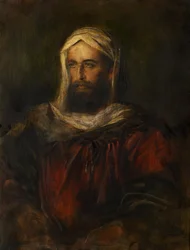 Bildnis Hermann Levi in orientalischem Kostüm