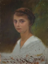 Therese von Matsch, die Tochter des Künstlers