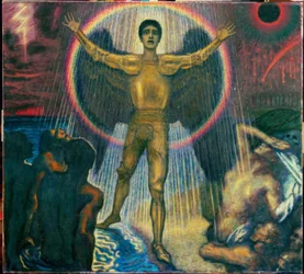 Der Engel des Gerichts, um 1922