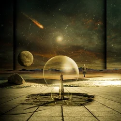 Kosmische Wüstenreise