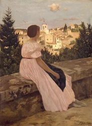 Das rosa Kleid