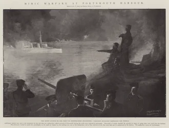 Scheinangriff im Hafen von Portsmouth