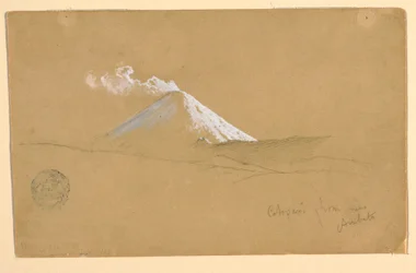 Cotopaxi von nahe Ambato, Ecuador