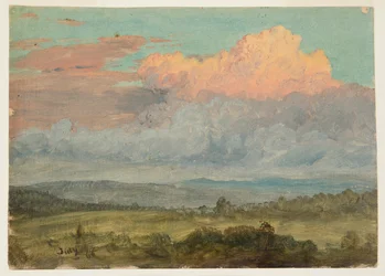 Wolken, Hudson Valley, New York, Juli 1866