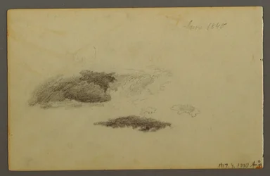 Zeichnung, Verfallene Birke, 1844