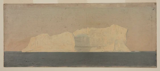 Schwimmender Eisberg, Labrador, Juni oder Juli 1859