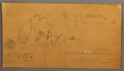 Schwebende Eisberge, möglicherweise 1859