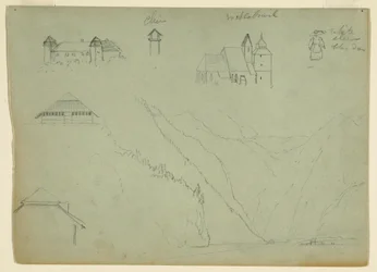 Vom Salzkammergut, Österreich und dem Königssee, nahe Berchtesgaden, Bayern, Juli 1868